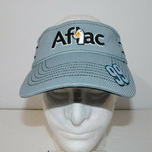 Nascar Chase Authentics Carl Edwards 99 Aflec Duck Grey Adjustable Sun Visor